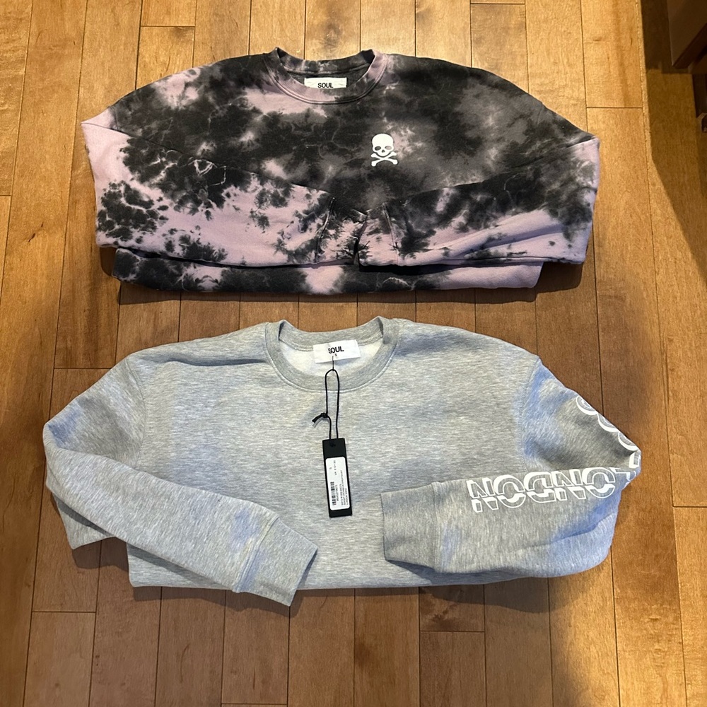 Lot of SoulCycle sweatshirts!  NWT! Size S! 🎉